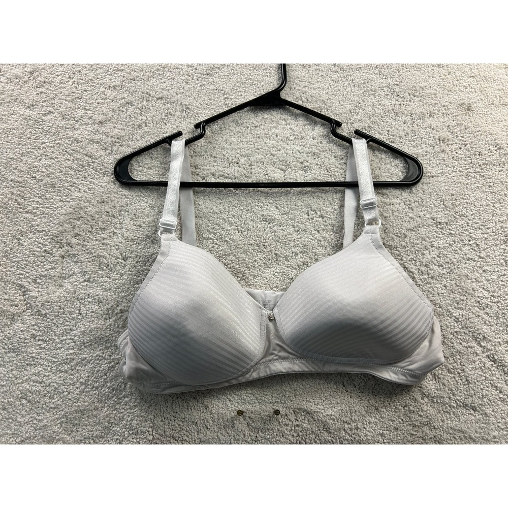 Warners Women's White 42B Underwire T-Shirt Bra Adjustable‎ Straps